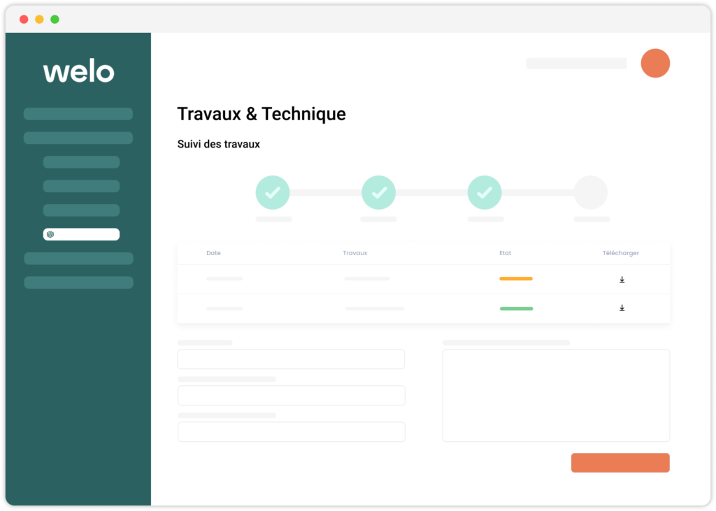 Suivre les travaux en ligne de sa propriété sur Welo